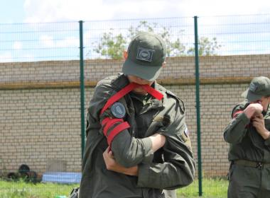 98 курсантов и 4 района республики: Центр «ВОИН» проводит крупные военно-спортивные сборы