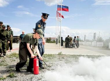 Волгоградские курсанты Центра «ВОИН» освоили «Азбуку спасения»