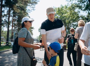 Жители Хабаровска прошли «Тропу воина» в День ветерана боевых действий