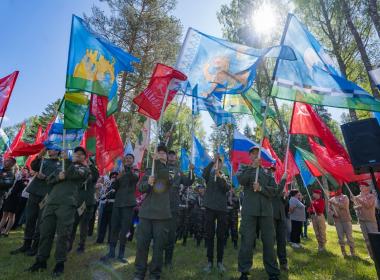 Центр «ВОИН» принял участие в международной встрече на Кургане Дружбы