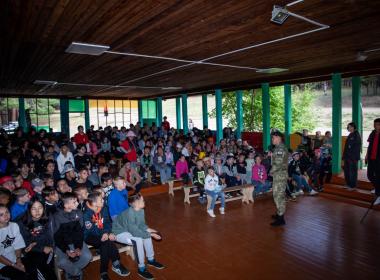 Инструктор Центра «ВОИН» в Бурятии рассказал курсантам, как служил во флоте