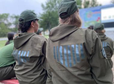 Калмыцкие курсанты встретились с героями СВО