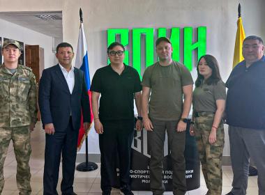 Директор  Центра «ВОИН»  встретился с зампредом Правительства Республики Калмыкия