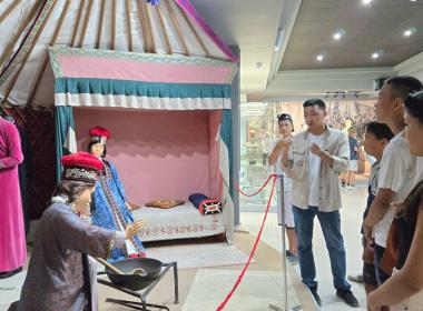 Курсанты смены «Время юных героев» в Калмыкии познакомились с колоритом региона.