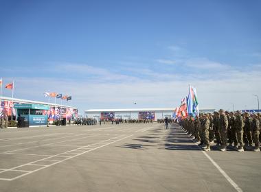 Стартовал финал «Зарницы 2.0» для сборной и 14 команд, прошедших подготовку в Центре «ВОИН»