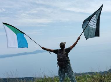 Инструкторы Центра «ВОИН» покорили вершину во имя Победы