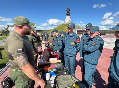 Кузбасские кадеты приняли клятву Родине и прошли мастер-классы Центра «ВОИН»