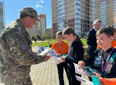 Центр «ВОИН» масштабно отметил День воссоединения новых регионов с Россией