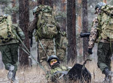 В Бурятии Центр «ВОИН» провел «снежные тренировки»