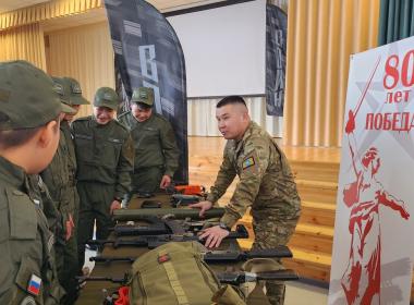 Взвод Центра «ВОИН» имени героев Гостомельской операции открыли в Элисте