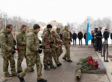 Курсанты и инструкторы Центра «ВОИН» почтили память павших солдат